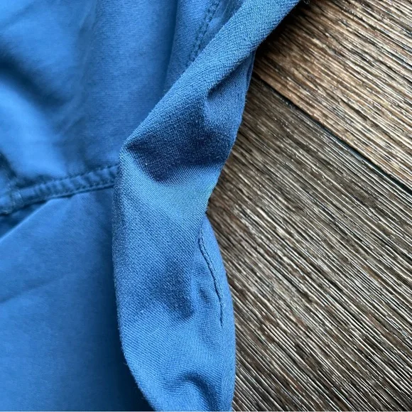 PrAna Brion pant II blue stretch nylon outdoor hiking athletic pants 40x32 - Picture 9 of 11